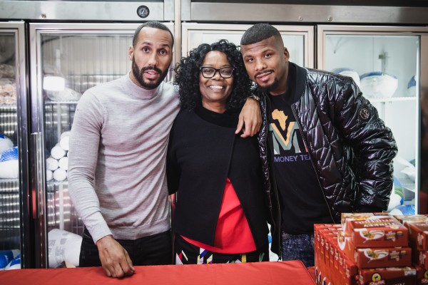 Daily Mail: James DeGale and Badou Jack Give Back at BSCAH