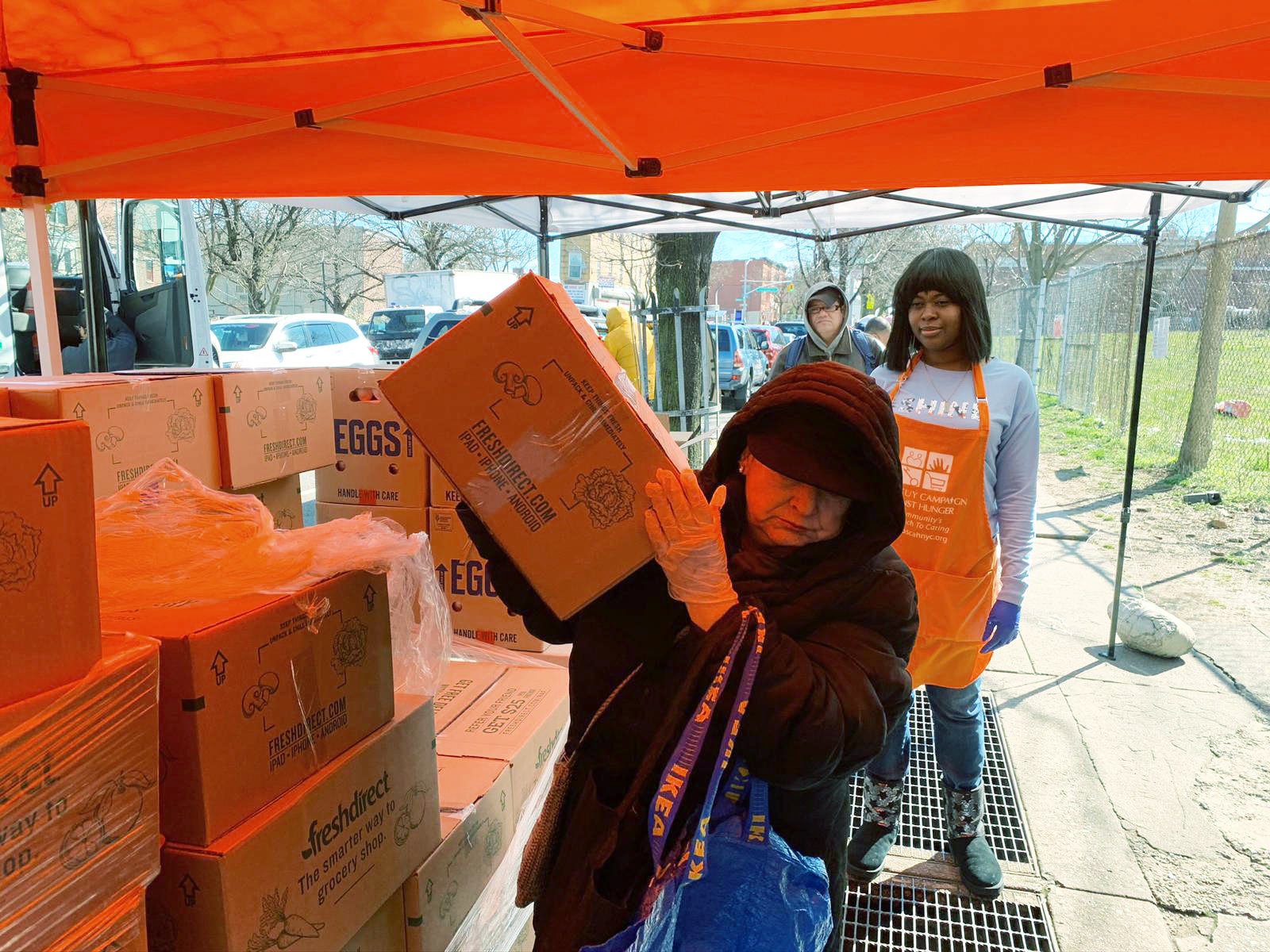 City Donations Help Bed-Stuy Food Pantry Meet Coronavirus Demand