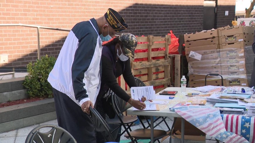 PIX 11: Brooklyn food distribution program helps veterans in need